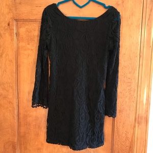 Black lacy Xhilaration dress